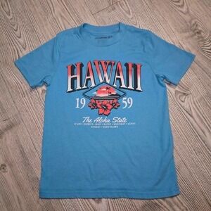 Abercrombie Kids Hawaii Tee Blue Size 11/12